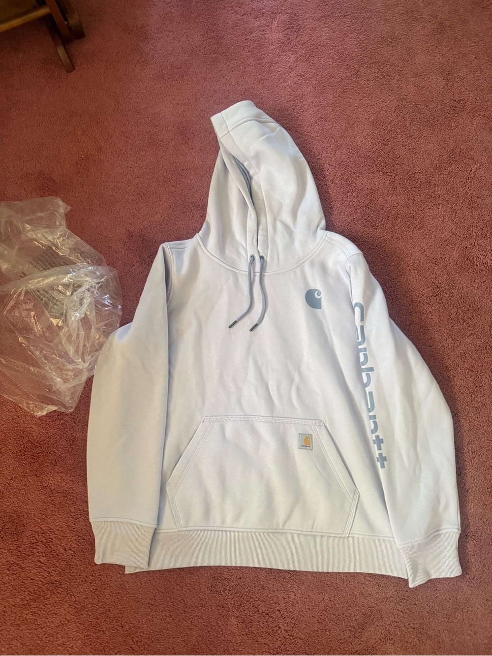 Carhartt Lilac Hoodie - womens Pullover Sweatshirt